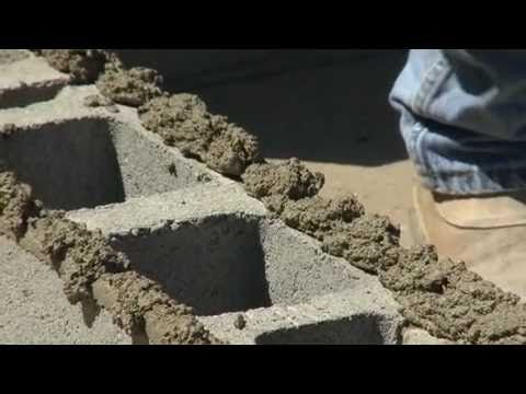 How to Build A Concrete Block Wall How to Build A Concrete Block Wall