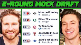 NEW 2026 2-Round Mock Draft (Post-Combine!)