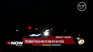 President Trump pledges to help arm our allies