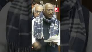 Leader Of Opposition Mallikarjun Kharge Lashes Out After BJP MP Interrupts Him | Rajya Sabha