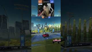 Hi my name is katha, I stream RL daily on Twitch, and I love flip resets  #katha #rocketleagueclips