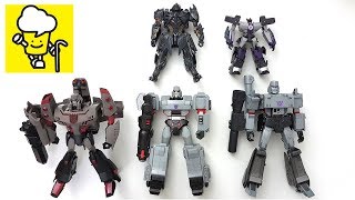 Different Megatron Megatronus Transformer robot toys ランスフォーマー 變形金剛 robots in disguise