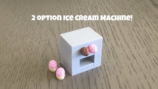 LEGO Ice Cream Vending Machine 2 OPTIONS - Full Tutorial IMPORTANT ANNOUNCEMENT IN THE DESC