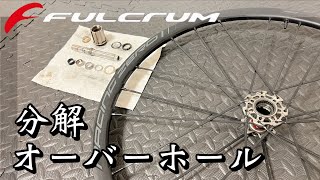 フルクラムレーシングゼロディスクブレーキの分解・清掃【FULCRUM Racing zero disc】