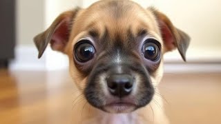 The Most Adorable Baby Dog with Big, Shiny Eyes! 🐶✨ Cutest Puppy Ever!