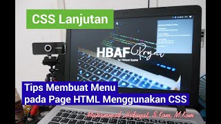 Membuat Menu pada Page HTML dengan CSS