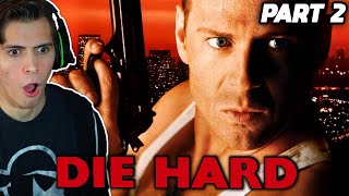 Die Hard (1988) Movie REACTION!!! - Part 2 - (FIRST TIME WATCHING)