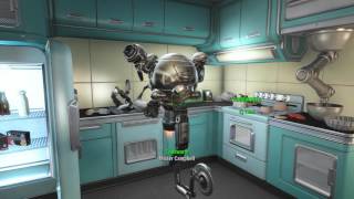 Fallout 4 - Codsworth says, "Mr. Campbell"