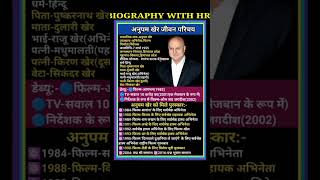 अनुपम खेर जीवन biography of Anupam kher #biography