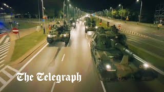 Polish troops move to Belarus border in show of force against Wagner