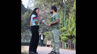 Prank with beautiful girl 😍 - Larki ko purpose kerne ka prank - Prank video in Hindi