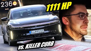 CRAZY 1111 HP Lucid Air Midnight Dream Edition // Nürburgring