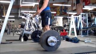 435 lb. Dead Lift 10 lb. PR! Went up Easy! 10-1-2013