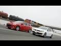 2010 Mazdaspeed 3 vs. 2010 VW GTI | Burnout Super Test, Part 3 | Edmunds.com