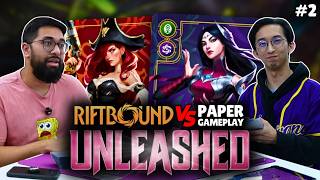 The *BEST* Way To Beat Dazzling Aurora!? | Irelia Vs. Miss Fortune | Riftbound Paper Gameplay