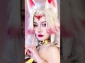 #thienthysaint #makeup #cosplay #ahri  #ahricosplay #immortalizedahri #bienhinh #fakerahri