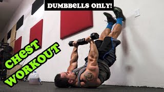 Intense 5 Minute Dumbbell Chest Workout #2