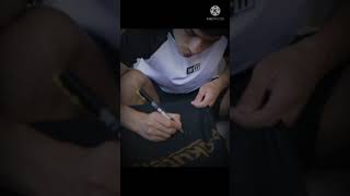 Pedri Signs A Barcelona Jersey For Giveaway👕🖋