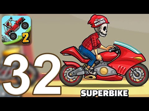 Hill Climb Racing 2 – Tutorial del juego Parte 32 – Superbike (iOS, Android)