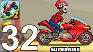 Hill Climb Racing 2 - Gameplay Walkthrough Part 32 - Superbike (iOS, Android)