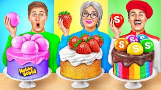 Bubble Gum vs Real Food vs Chocolate Food Cooking Challenge by Multi DO Smile