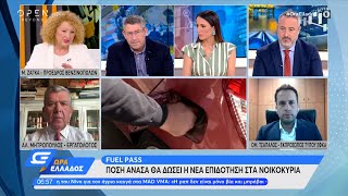 Fuel Pass: Πόση ανάσα θα δώσει η νέα επιδότηση στα νοικοκυριά | Ώρα Ελλάδος 24/06/2022 | OPEN TV