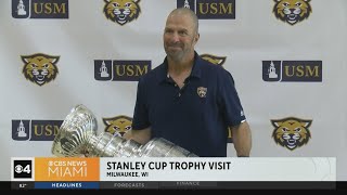 Florida Panthers GM Zito brings Stanley Cup to Milwaukee