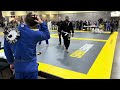 white belt bjj ultra heavy match 2 of 3