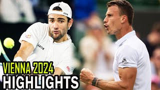 Matteo Berrettini vs Marton Fucsovics Highlights | Vienna 2024