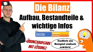 Die Bilanz einfach erklärt mit Beispielen und Übung