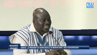 CEDEAO : le président du Ghana boucle sa mission dans l'AES à Ouagadougou