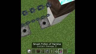 Minecraft Electric Fence 😱😱