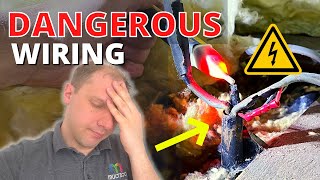 Dangerous Wiring - SHOCKING FAULTS House of horrors