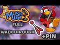 MUSIC JAM 2019! FULL GUIDE- Club Penguin Rewritten