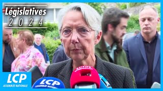 Élisabeth Borne : législatives 2024 - 7/07/2024