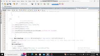 how to create simple application window using awt in java