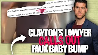 Bachelor Clayton Echard Lawyers Call Out Fake 'BABY BUMP' & FAKE UltraSound In WILD NEW MOTIONS!