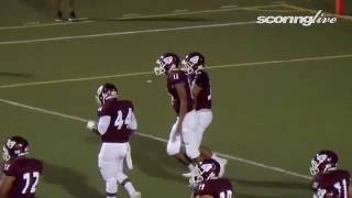 ScoringLive: Campbell vs. Farrington - Reginald Faamatau, 5 yard touchdown pass from Justin Uahinui