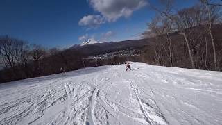 2018 輕井澤滑雪, 四歲兒子左右轉自如 Karuizawa Eason Turning Like a Pro