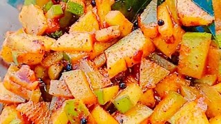 എളുപ്പത്തിൽ ഒരു മാങ്ങാ അച്ചാർ ഉണ്ടാക്കാം simple mango pickle