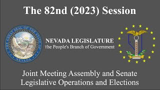 2/11/2025 - Joint Meeting of the Assembly Committee on Legislative Operations and Elections and Sena