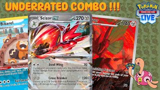 Scizor Might be One of the MOST SLEPT on Pokémon in the TCG! Pokémon TCGL Surging Sparks