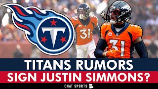 Tennessee Titans Signing Justin Simmons In NFL Free Agency? Titans Rumors Via ESPN