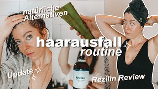 HAARAUSFALL Update -  Welche Routine hilft bei genetischem Haarausfall und wie stoppe ich ihn?