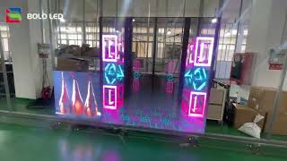 Transparent LED screen 3.9-7.8mm