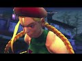 Street Fighter IV (Xbox 360) Arcade Mode as Cammy