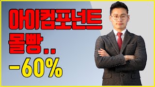 아이컴포넌트 몰빵.. 손실률 -60%