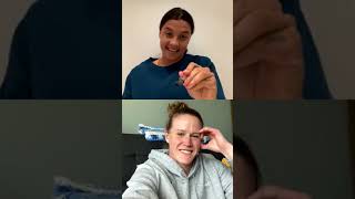 Sam Kerr + Alyssa Naeher - IG Live