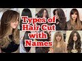 Types Of Girls Hair Cut Names#haircutname   #hairstyle #haircut Hair Cut Names With Image,