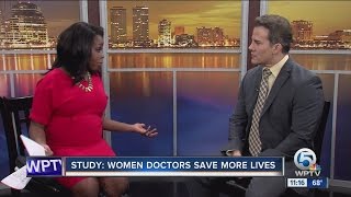 Dr. Soria discusses report that says women doctors save more lives